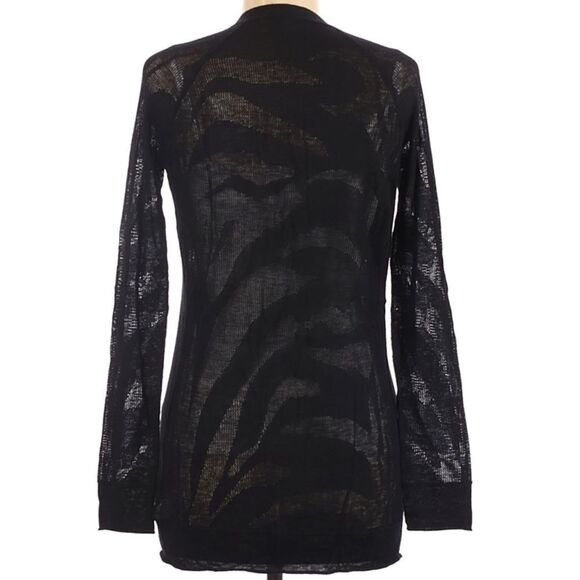 SHORN Animal Pattern Wool Cashmere Cardigan M - Picture 5 of 8